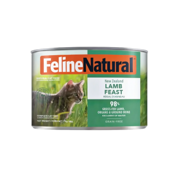 Feline Natural Canned Food Lamb Feast 170g x12
